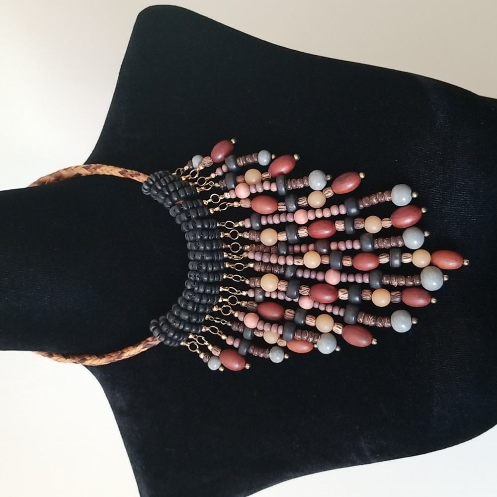 Beaded Bohemian Necklace Jewelry